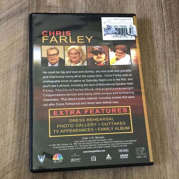 Saturday Night Live Best of Chris Farley - DVD - Picture 2 of 3